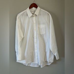 Women’s GAP The Big Shirt White Button-Down Shirt XL